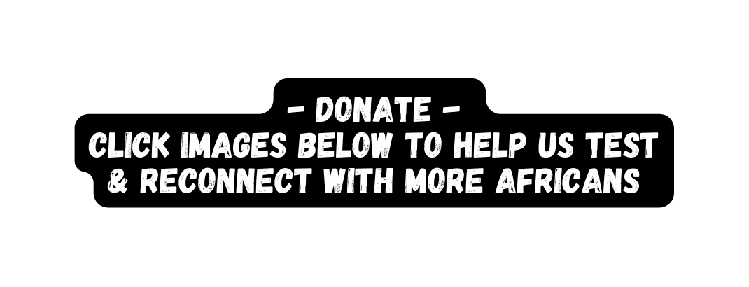 Donate Click Images below to help us test reconnect with more Africans